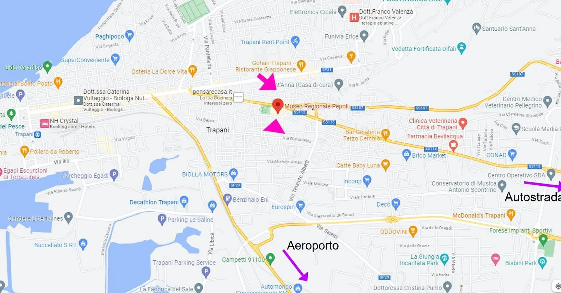 2Bedrooms Balcony Parking Trapani 0*,  Italy